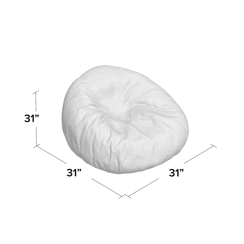 Viv + Rae Small Beads Bean Bag Chair & Reviews Wayfair